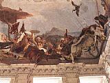 Giovanni Battista Tiepolo Apollo and the Continents [detail 3] painting
